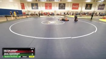 121-2 lbs Cons. Round 1 - Peyton Wright, Bear Cave Wrestling vs Dean Wainwright, Big Game Wrestling Club