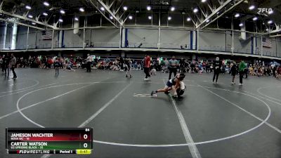 84 lbs Round 4 (10 Team) - Jameson Wachter, NOVA WC vs Carter Watson, U2 Uprising Black