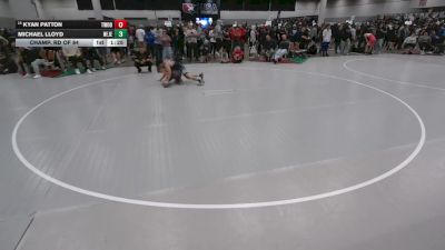 120 lbs Champ. Rd Of 64 - Michael Lloyd, New Jersey vs Kyan Patton, Threestyle Wrestling Of Oklahoma