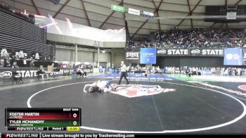 Boys 1A 120 lbs Cons. Round 4 - Tyler McManemy, Cascade Christian vs Foster Martin, La Center