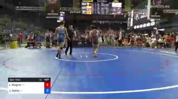 132 lbs Round Of 32 - Levi Wagner, Montana vs Jake Dailey, Pennsylvania