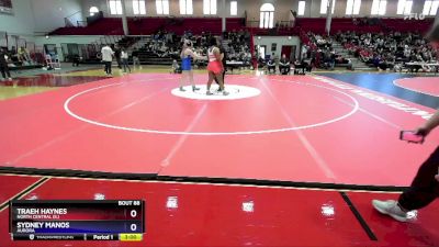 191 lbs Semifinal - Sydney Manos, Aurora vs Traeh Haynes, North Central (IL)