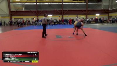 190 lbs Cons. Round 4 - Gabriel Stafford, Canon-McMillan vs Josh Cordio, Wyoming Seminary (PA)