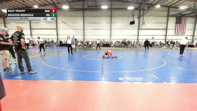 80 lbs Rr Rnd 1 - Billy Tracey, Warhawks - MS vs Kohlton Reinhold, Parabellum Ravens - MS