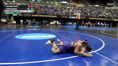 184 lbs Cons. Round 1 - Jamie Evarts, Williams vs Jackson Davis, UChicago