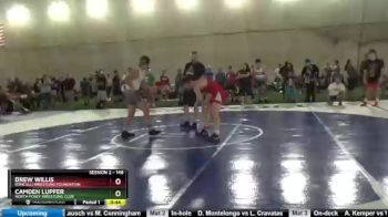 148 lbs Cons. Round 1 - Drew Willis, Roncalli Wrestling Foundation vs Camden Lupfer, North Posey Wrestling Club