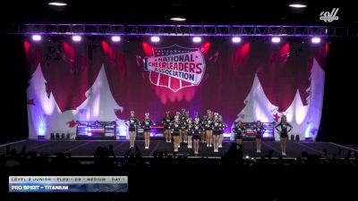 Pro Spirit - Titanium [2025 L2 Junior - Flex - D2 - Medium Day 1] 2025 NCA Holiday Classic