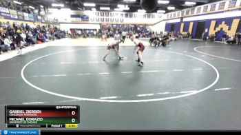 197 lbs Quarterfinal - Gabriel Zierden, Concordia-Moorhead vs Michael Dorazio, University Of Chicago