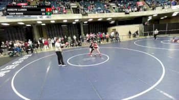 100 lbs Cons. Round 4 - Leah White, Unattached vs Joselyn Llanos, Aurora (East)