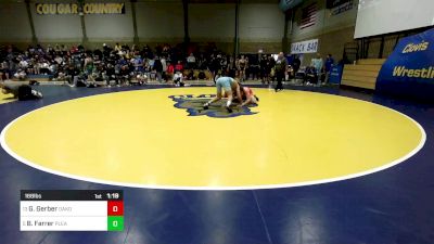 168 lbs Round Of 16 - Gideon Gerber, Oakdale vs Bradlee Farrer, Pleasant Grove (UT)