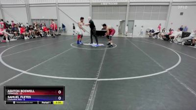 215 lbs Placement Matches (8 Team) - Ashton Boswell, Tennessee vs Samuel Fletes, Louisiana Red