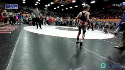 76 lbs Consi Of 8 #2 - Maddox Seifert, Team Guthrie Wrestling vs Ryker Johnson, Division Bell Wrestling