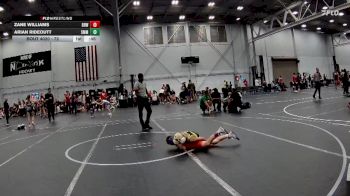 72 lbs Cons. Semi - Zane Williams, Rampage Wrestling Club vs Arian Rideoutt, EP Rattlers
