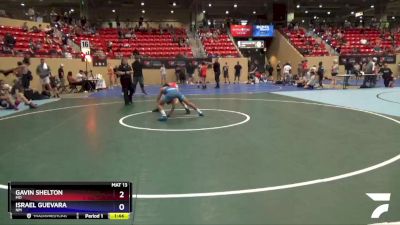 106 lbs Quarterfinal - Gavin Shelton, MO vs Israel Guevara, NM