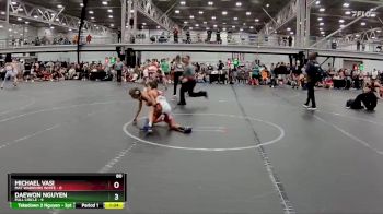 80 lbs Semis (4 Team) - Michael Vasi, Mat Warriors White vs Daewon Nguyen, Full Circle