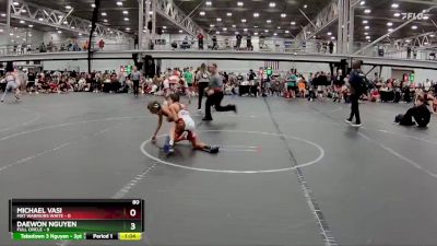 80 lbs Semis (4 Team) - Michael Vasi, Mat Warriors White vs Daewon Nguyen, Full Circle