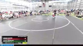 88 lbs Placement Matches (16 Team) - Logan Moyer, Minnesota Red vs Gavin Meinecke, Wisconsin Blue
