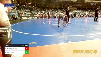 80 lbs Quarterfinal - Ricky Almaguer, Victory WC vs Preston Dorn, South Hills Wrestling Academy