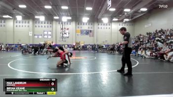150 lbs Champ. Round 2 - Max Landrum, Rossview vs Bryan Keane, Montgomery Bell Aca.