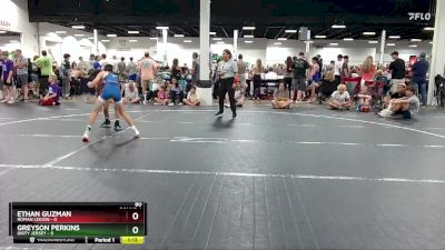 80 lbs Round 1 (6 Team) - Greyson Perkins, Dirty Jersey vs Ethan Guzman, Roman Legion