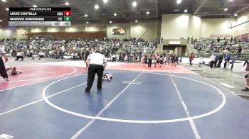40 lbs Round Of 16 - Louie Costella, Carson Bulldogs vs Maddox Rodriguez, The Valley WC