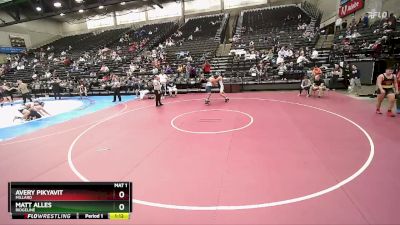288 lbs Quarterfinal - Matt Alles, Ridgeline vs Avery Pikyavit, Millard