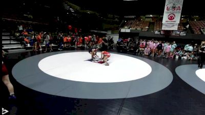 120 lbs Mia Gonzales, SCVWA - Santa Clara Valley Wrestling Association vs Allisson Cano, OCWA - Orange County Wrestling Association