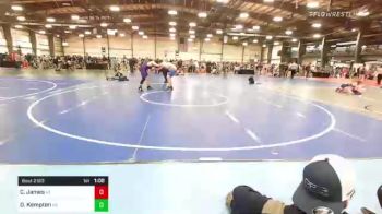 165 lbs Round Of 32 - Calvin James, VT vs Dylan Kempton, NC