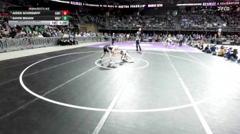 Quarterfinal - Gavin Braun, Kimball/White Lake/Platte-Geddes vs Aiden Schrempp, Canton