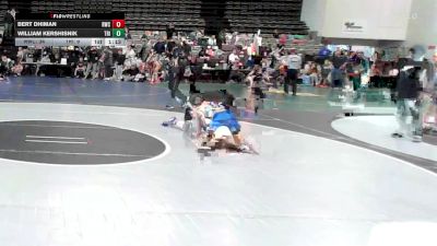 89 lbs Rr Rnd 1 - Bert Dhiman, Ruthless 1 - ESE vs William Kershisnik, Triumph Blue ESE