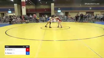 61 kg Round Of 64 - Emma Chacon, Arizona Girls Wrestling vs Sophia Gomez, Titan Mercury Wrestling Club (TMWC)