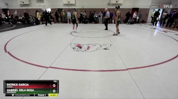 113 lbs Quarterfinal - Patrick Garcia, Alisal vs Gabriel Dela Rosa, Monterey