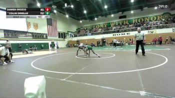 132 lbs Cons. Round 2 - Collin Ornelas, Poly/Long Beach vs Damien Orozco, Millikan