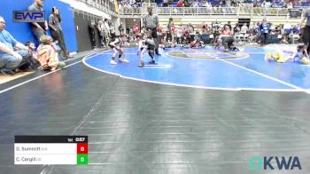 40 lbs Semifinal - Greyson Summitt, N/A vs Canton Cargill, Duncan Demons