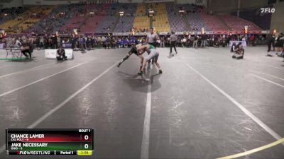 149 lbs Finals (2 Team) - Jake Necessary, Ohio vs Chance Lamer, Cal Poly