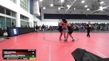 215 lbs Cons. Round 4 - Julien Garcia-Apodaca, Bear Wrestling Academy vs Noe Santana, Corona100