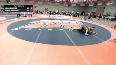 145 B Champ. Round 1 - Makayla Howard, Aurora vs Delarie Juarez, Colorado Mesa University