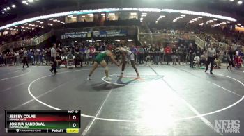 2A 182 lbs Semifinal - Joshua Sandoval, Fleming Island vs Jessey Colas, Braden River