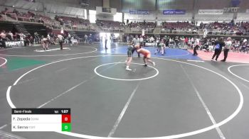 Semifinal - Frank Zepeda, Dumas WC vs Kaden Serna, Fort Lupton