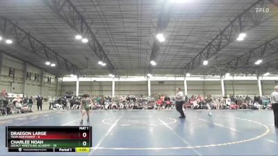 110 lbs Round 1 (4 Team) - Charlee Noah, Legacy Wrestling Academy vs Draegon Large, Team Northwest