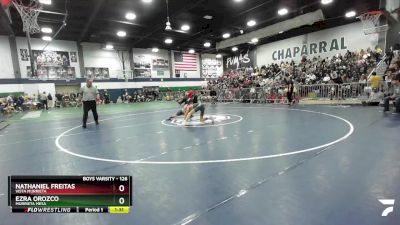 126 lbs Quarterfinal - Ezra Orozco, Murrieta Mesa vs Nathaniel Freitas, Vista Murrieta