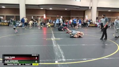 105 lbs Round 5 - Alex Sanchez, Greeneville Wrestling vs Vinn Tunis, Contenders