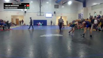 113 lbs 3rd Place Match - Keller Broussard, St. Patrick`s High School vs Alex Moskowitz, Ocean Springs