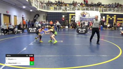 80 lbs Consy 2 - Titan Myers, Indian Valley/ G3WA vs James Wasnieski, Phoenix W.C.