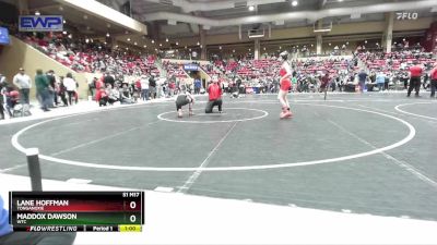 85 lbs Round 1 - Lane Hoffman, Tonganoxie vs Maddox Dawson, WTC