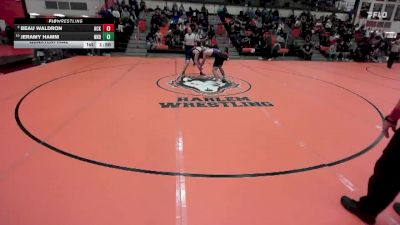190 lbs Quarterfinal - Jeramy Hamm, Niles (NOTRE DAME) vs Beau Waldron, Columbia (HICKMAN) (MO)