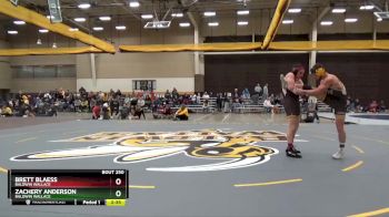 141 lbs Semifinal - Brett Blaess, Baldwin Wallace vs Zachery Anderson, Baldwin Wallace