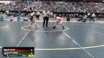120 lbs Cons. Round 2 - Kallie Hulse, Grace vs Scarlett Dodge, Borah