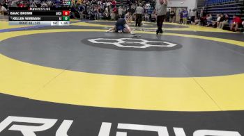 132 lbs Champ. Round 1 - Isaac Brown, Archbold vs Kellen Wireman, Allen East