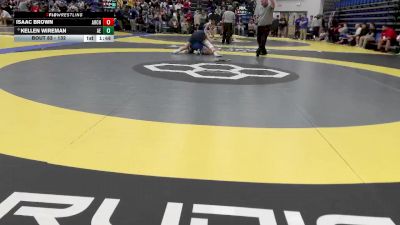 132 lbs Champ. Round 1 - Isaac Brown, Archbold vs Kellen Wireman, Allen East